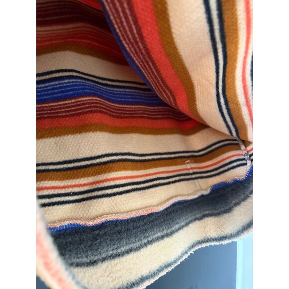 Like New Billabong Adventure Boundary Quarter Zip Fleece Pullover Stripe Size L - Picture 8 of 8